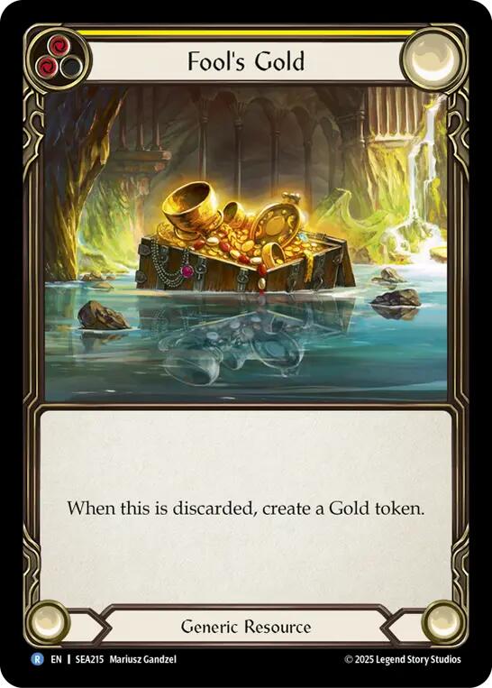 Fool's Gold [SEA215] (High Seas)  Rainbow Foil | Magic Magpie