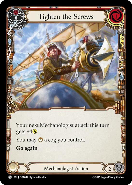 Tighten the Screws [SEA041] (High Seas)  Rainbow Foil | Magic Magpie