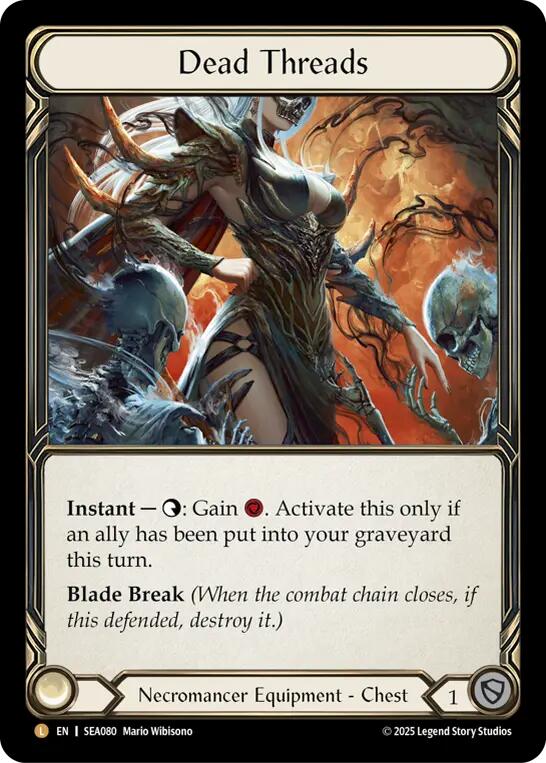 Dead Threads [SEA080] (High Seas)  Rainbow Foil | Magic Magpie