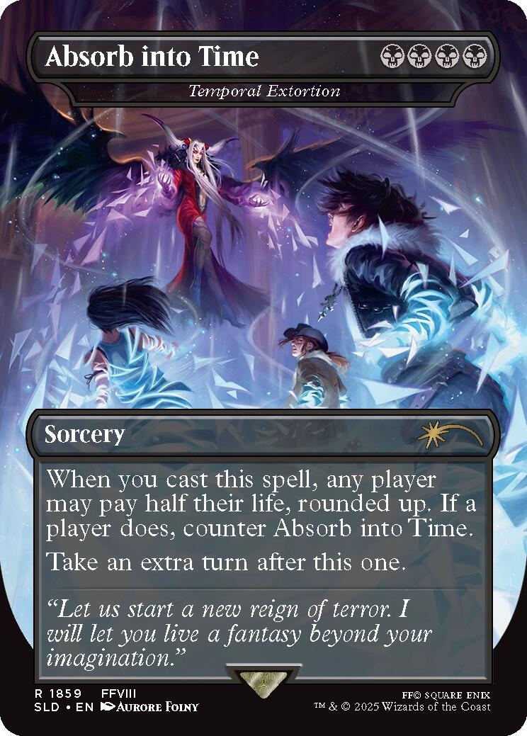 Absorb into Time - Temporal Extortion [Secret Lair Drop Series] | Magic Magpie