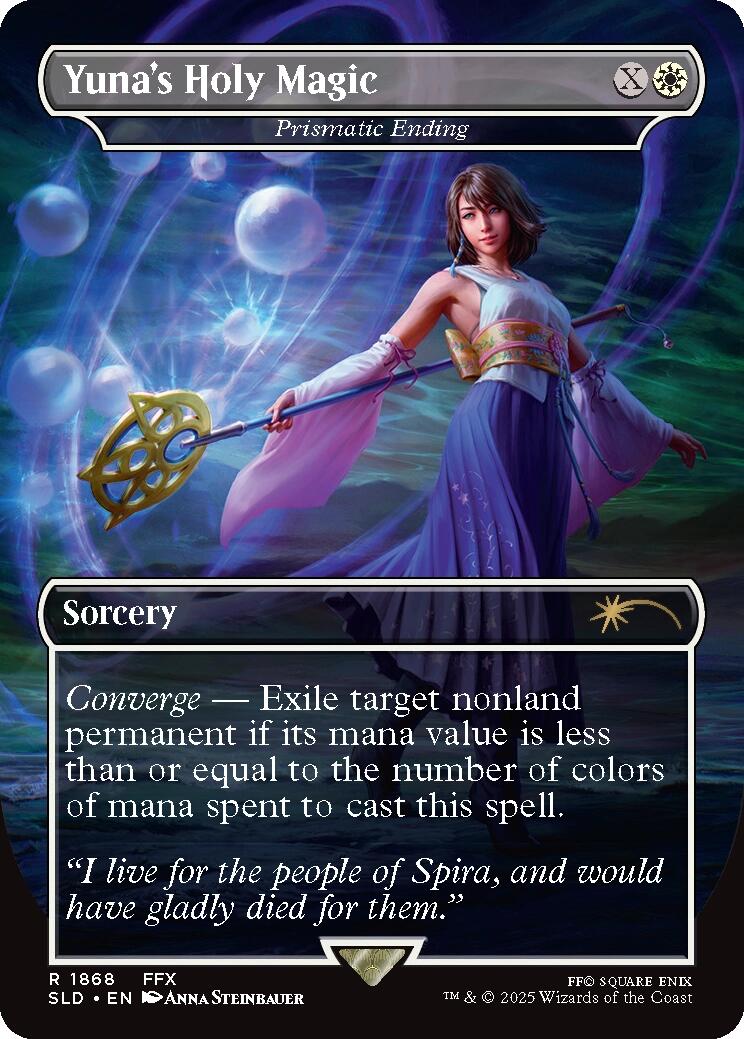 Yuna's Holy Magic - Prismatic Ending [Secret Lair Drop Series] | Magic Magpie