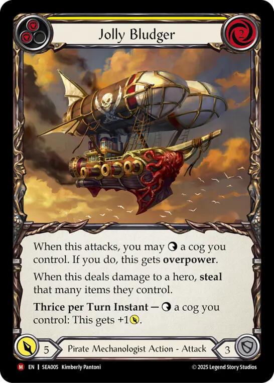 Jolly Bludger [SEA005] (High Seas)  Rainbow Foil | Magic Magpie