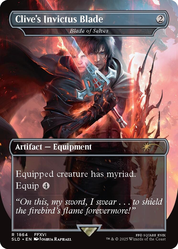 Clive's Invictus Blade - Blade of Selves [Secret Lair Drop Series] | Magic Magpie