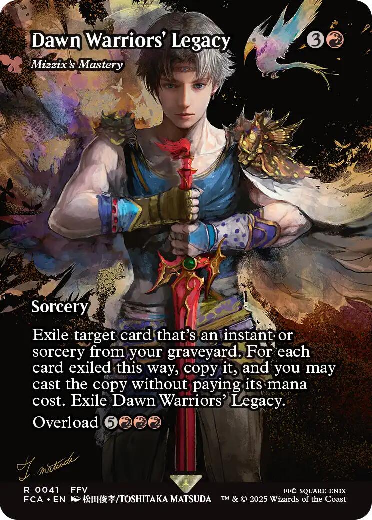 Dawn Warriors' Legacy - Mizzix's Mastery (Showcase) [FINAL FANTASY : Through the Ages] | Magic Magpie