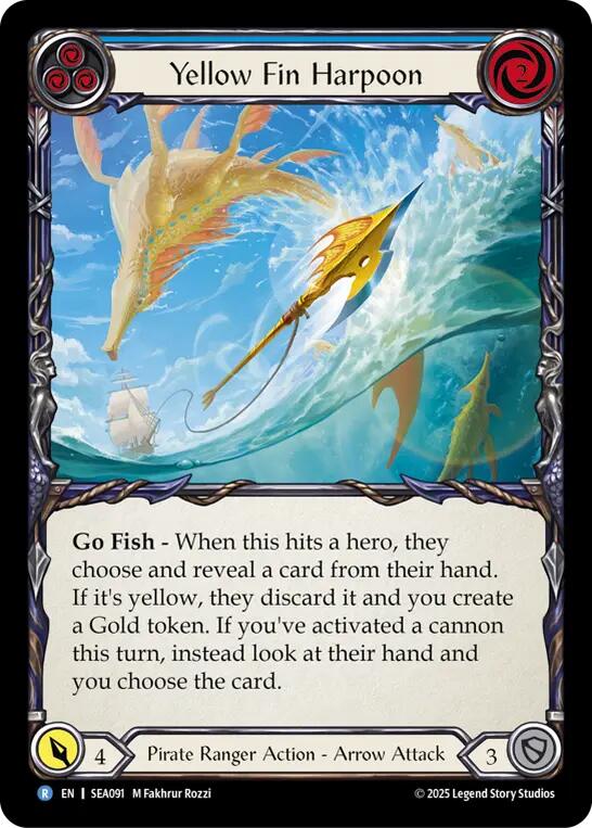 Yellow Fin Harpoon [SEA091] (High Seas) | Magic Magpie