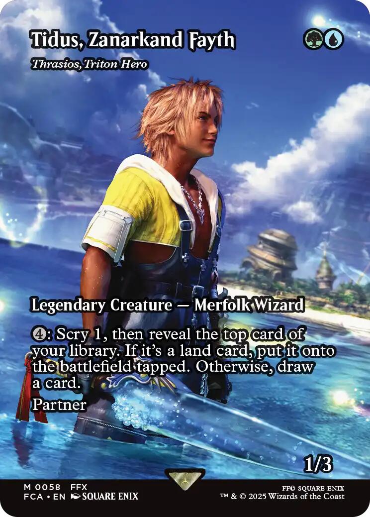 Tidus, Zanarkand Fayth - Thrasios, Triton Hero (Showcase) [FINAL FANTASY : Through the Ages] | Magic Magpie
