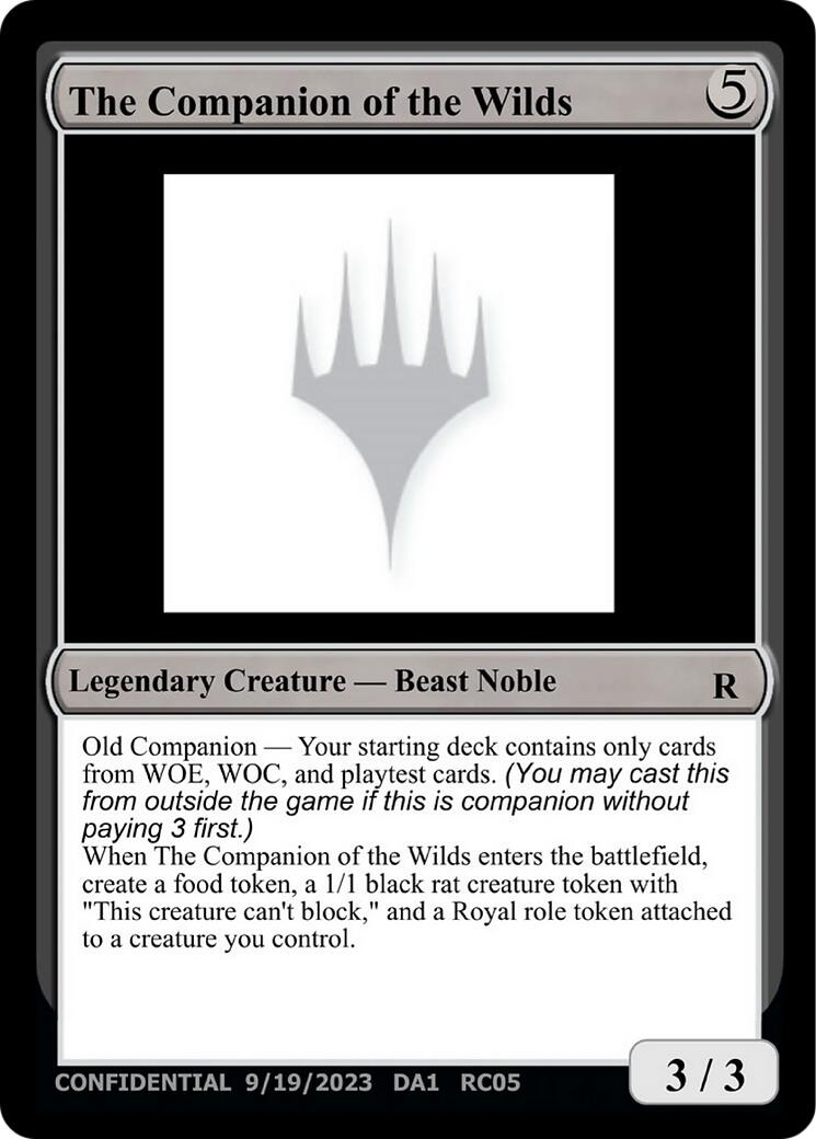 The Companion of the Wilds [Unknown Event] | Magic Magpie