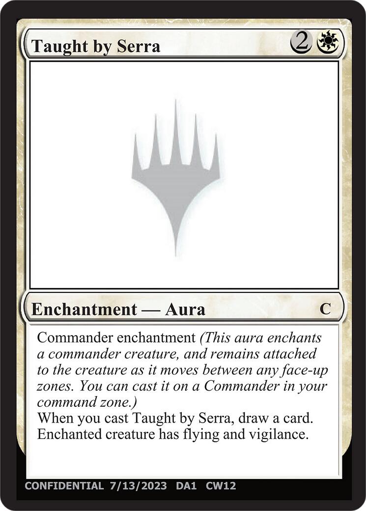 Taught by Serra [Unknown Event] | Magic Magpie