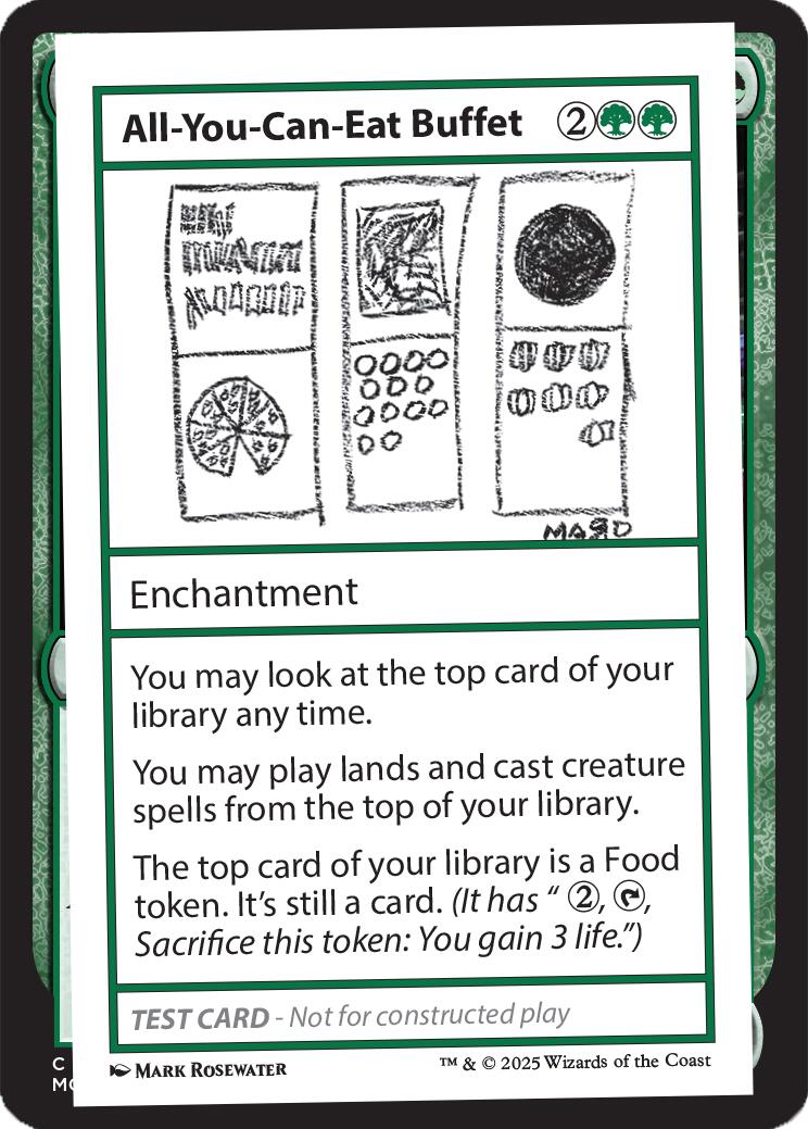 All-You-Can-Eat Buffet [Mystery Booster Playtest Cards] | Magic Magpie