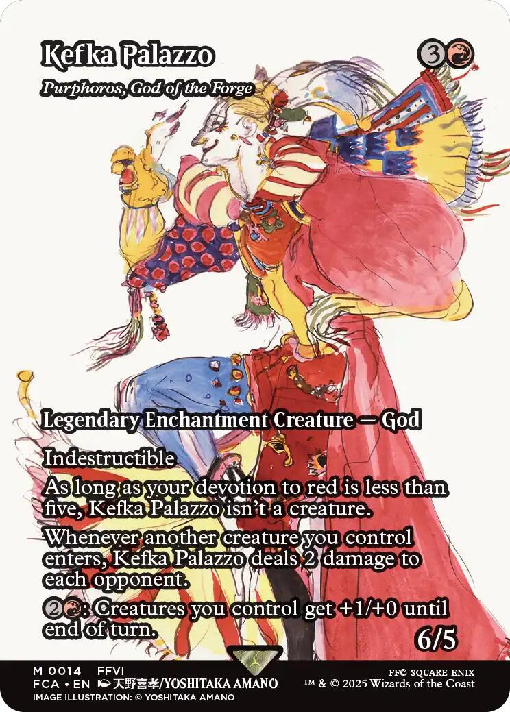 Kefka Palazzo - Purphoros, God of the Forge (Showcase) [FINAL FANTASY : Through the Ages] | Magic Magpie
