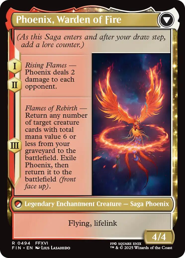 Joshua, Phoenix's Dominant (Extended Art) [FINAL FANTASY] | Magic Magpie