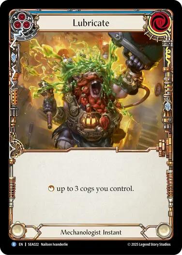 Lubricate [SEA022] (High Seas)  Rainbow Foil | Magic Magpie