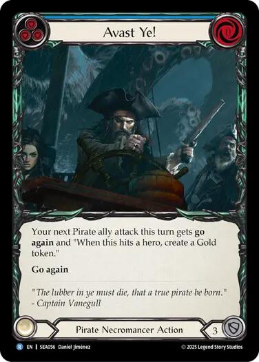 Avast Ye! [SEA056] (High Seas)  Rainbow Foil | Magic Magpie