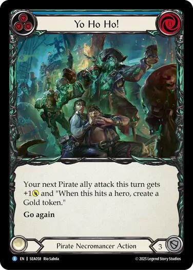 Yo Ho Ho! [SEA058] (High Seas)  Rainbow Foil | Magic Magpie