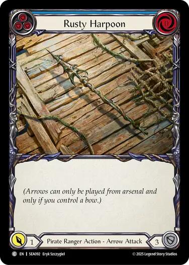 Rusty Harpoon [SEA092] (High Seas)  Rainbow Foil | Magic Magpie
