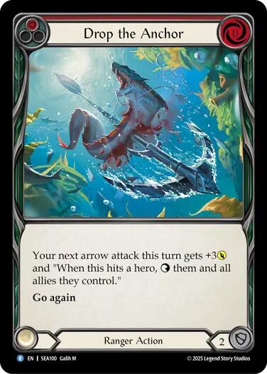 Drop the Anchor [SEA100] (High Seas)  Rainbow Foil | Magic Magpie