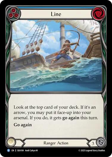 Line [SEA104] (High Seas)  Rainbow Foil | Magic Magpie