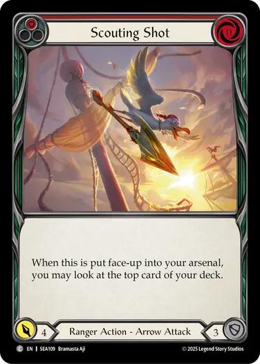 Scouting Shot [SEA109] (High Seas)  Rainbow Foil | Magic Magpie