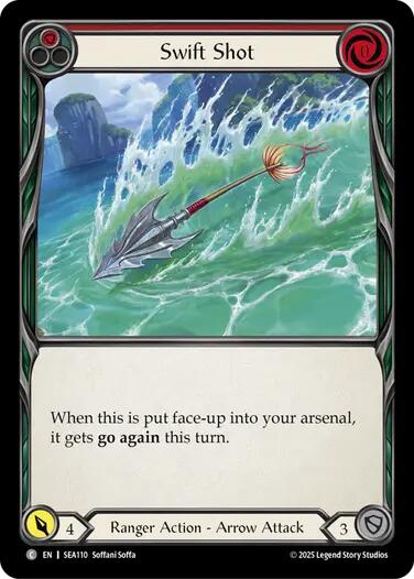Swift Shot [SEA110] (High Seas)  Rainbow Foil | Magic Magpie