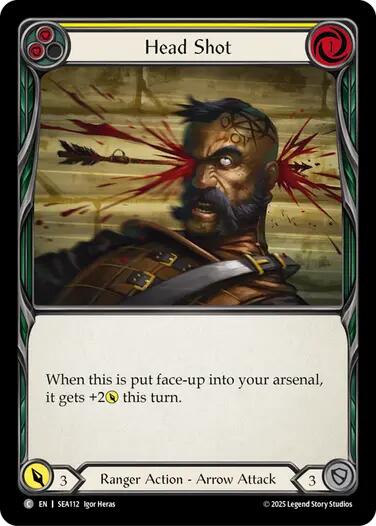Head Shot (Yellow) [SEA112] (High Seas) | Magic Magpie