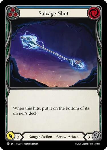 Salvage Shot (Blue) [SEA116] (High Seas) | Magic Magpie