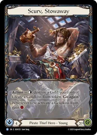 Scurv, Stowaway [SEA123] (High Seas) | Magic Magpie