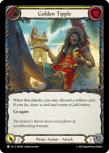 Golden Tipple (Yellow) [SEA160] (High Seas) | Magic Magpie