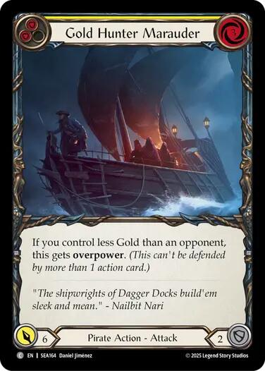 Gold Hunter Marauder [SEA164] (High Seas) | Magic Magpie