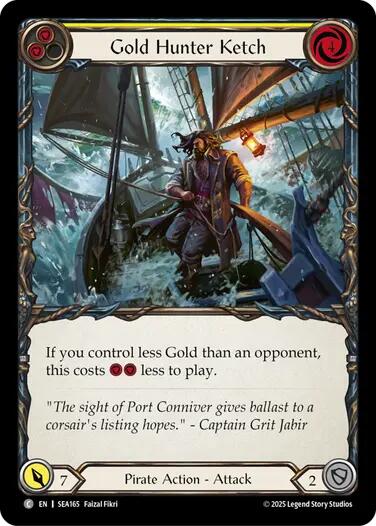 Gold Hunter Ketch [SEA165] (High Seas) | Magic Magpie