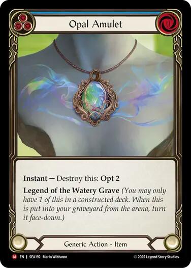 Opal Amulet [SEA192] (High Seas) | Magic Magpie
