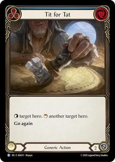 Tit for Tat [SEA211] (High Seas)  Rainbow Foil | Magic Magpie