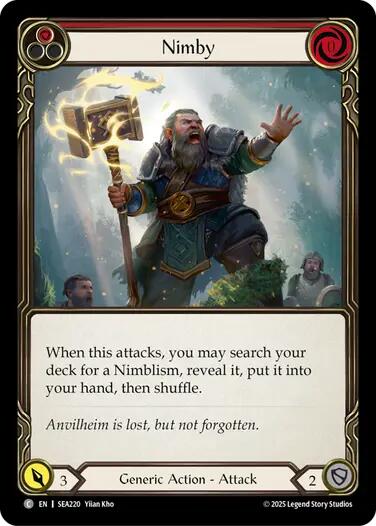 Nimby (Red) [SEA220] (High Seas)  Rainbow Foil | Magic Magpie