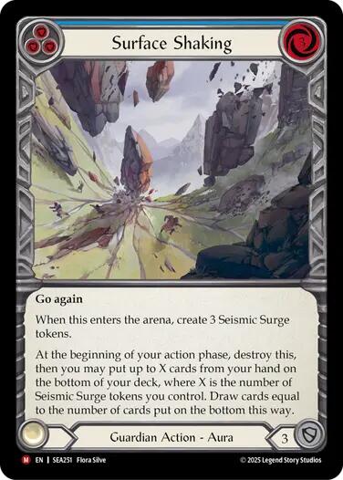 Surface Shaking [SEA251] (High Seas)  Rainbow Foil | Magic Magpie