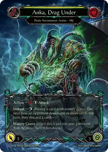Anka, Drag Under [SEA262] (High Seas)  Cold Foil | Magic Magpie
