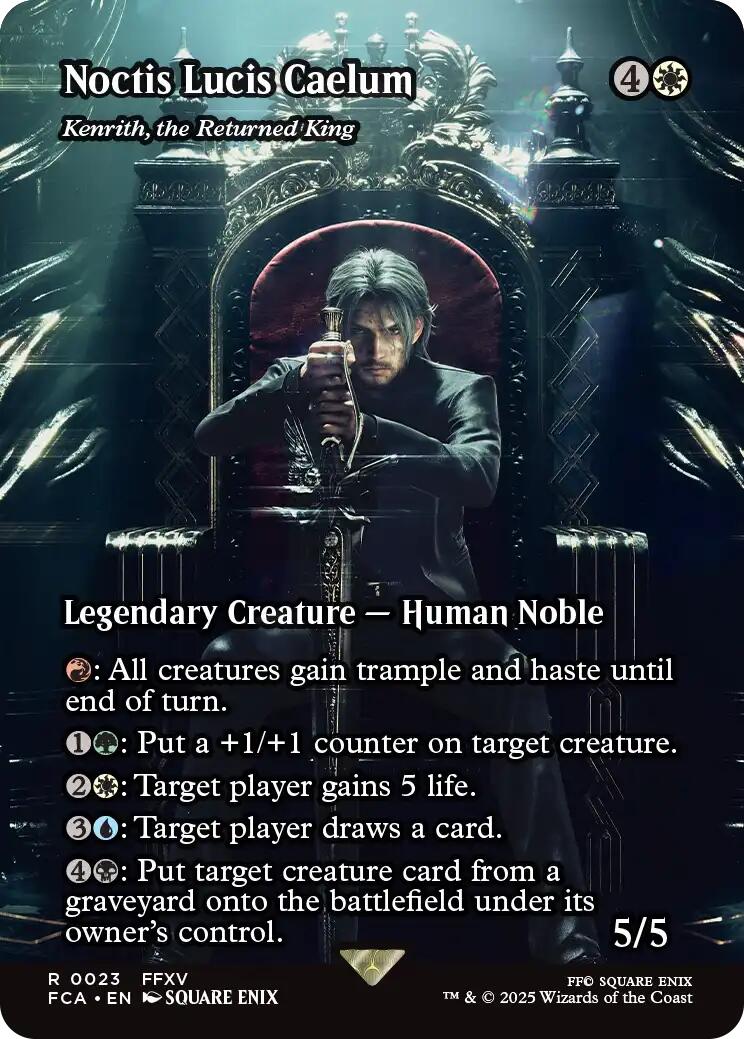 Noctis Lucis Caelum - Kenrith, the Returned King (Showcase) [FINAL FANTASY : Through the Ages] | Magic Magpie