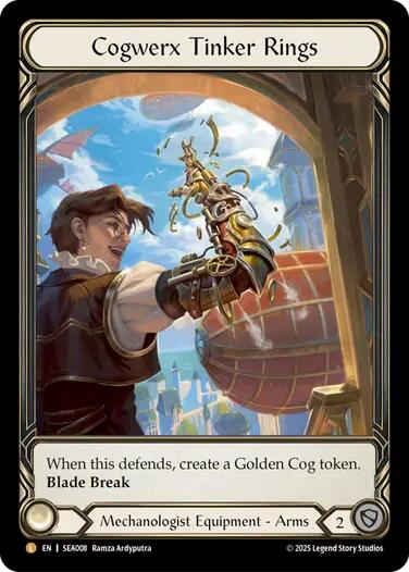 Cogwerx Tinker Rings (Treasure) [SEA008] (High Seas)  Cold Foil | Magic Magpie