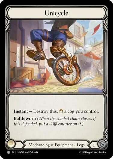 Unicycle (Treasure) [SEA010] (High Seas)  Cold Foil | Magic Magpie