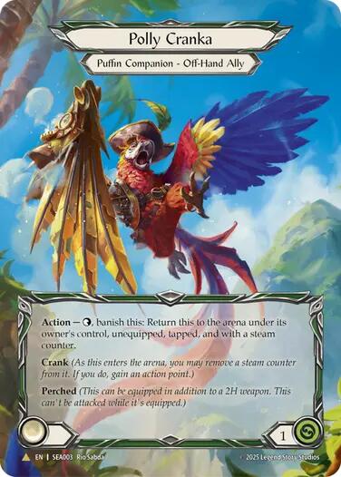 Polly Cranka (Treasure) [SEA003] (High Seas)  Cold Foil | Magic Magpie