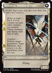 Dion, Bahamut's Dominant // Bahamut, Warden of Light (Extended Art) [FINAL FANTASY] | Magic Magpie