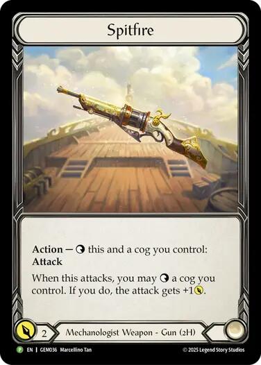 Spitfire [GEM036] (GEM Pack 2)  Cold Foil | Magic Magpie