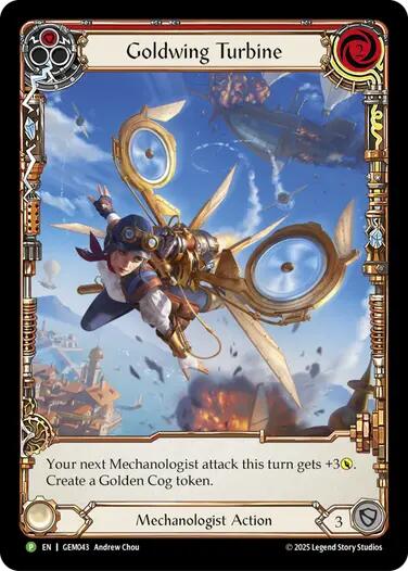 Goldwing Turbine (Red) [GEM043] (GEM Pack 2) | Magic Magpie