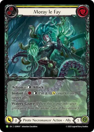 Moray le Fay [GEM047] (GEM Pack 2)  Rainbow Foil | Magic Magpie