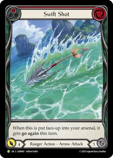 Swift Shot [GEM061] (GEM Pack 2)  Rainbow Foil | Magic Magpie