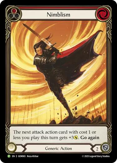 Nimblism (Red) [GEM065] (GEM Pack 2) | Magic Magpie