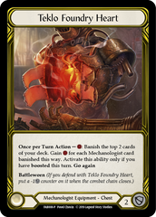 Teklo Foundry Heart [FAB008-P] (Promo)  1st Edition Cold Foil - Golden | Magic Magpie