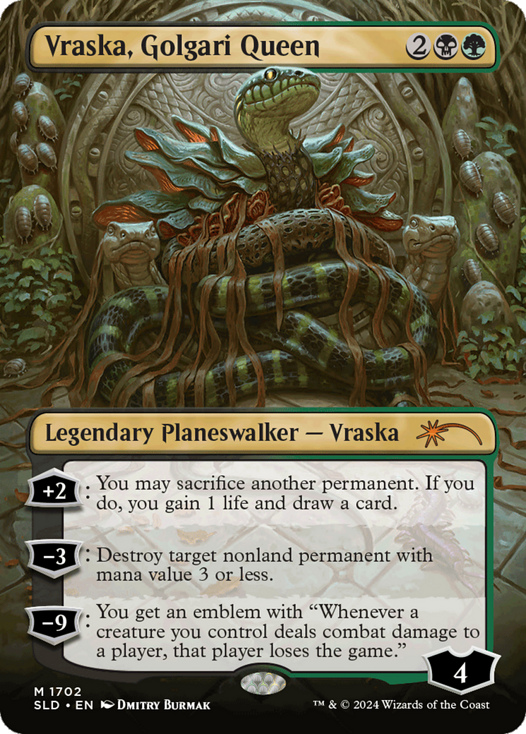 Vraska, Golgari Queen (1702) [Secret Lair Drop Series] | Magic Magpie