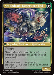 Exdeath, Void Warlock // Neo Exdeath, Dimension's End [FINAL FANTASY] | Magic Magpie