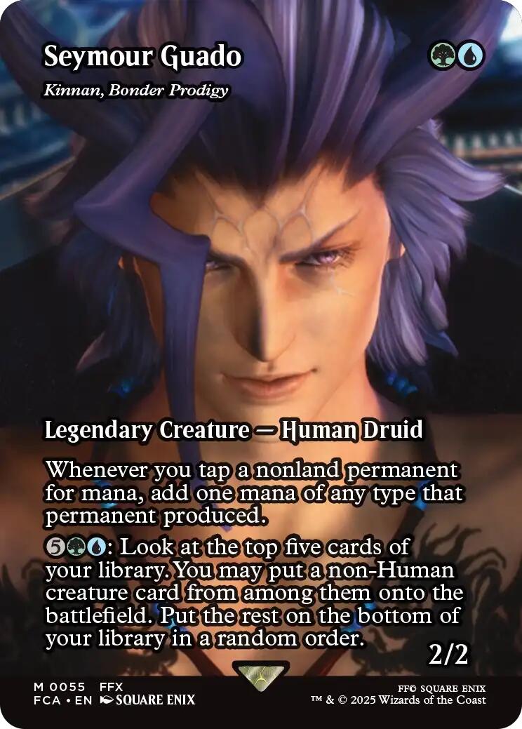 Seymour Guado - Kinnan, Bonder Prodigy (Showcase) [FINAL FANTASY : Through the Ages] | Magic Magpie