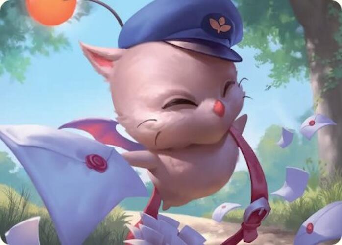Delivery Moogle Art Card [FINAL FANTASY Art Series] | Magic Magpie