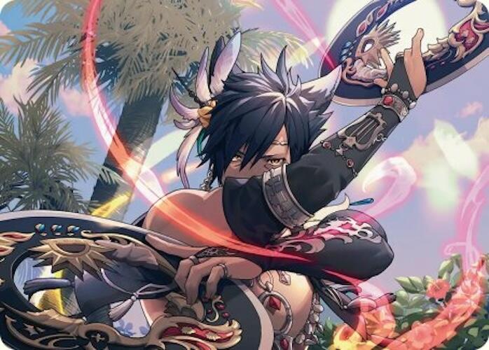 Dancer's Chakrams Art Card [FINAL FANTASY Art Series] | Magic Magpie